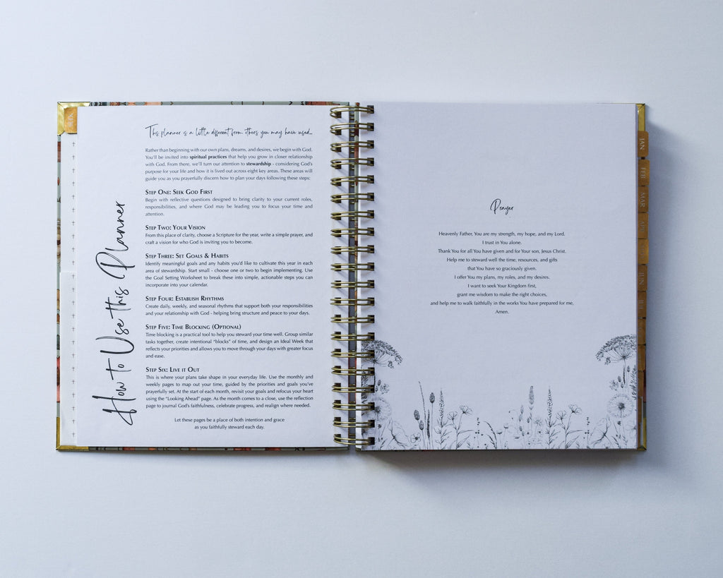 2027 Simply Seeking Him Planner