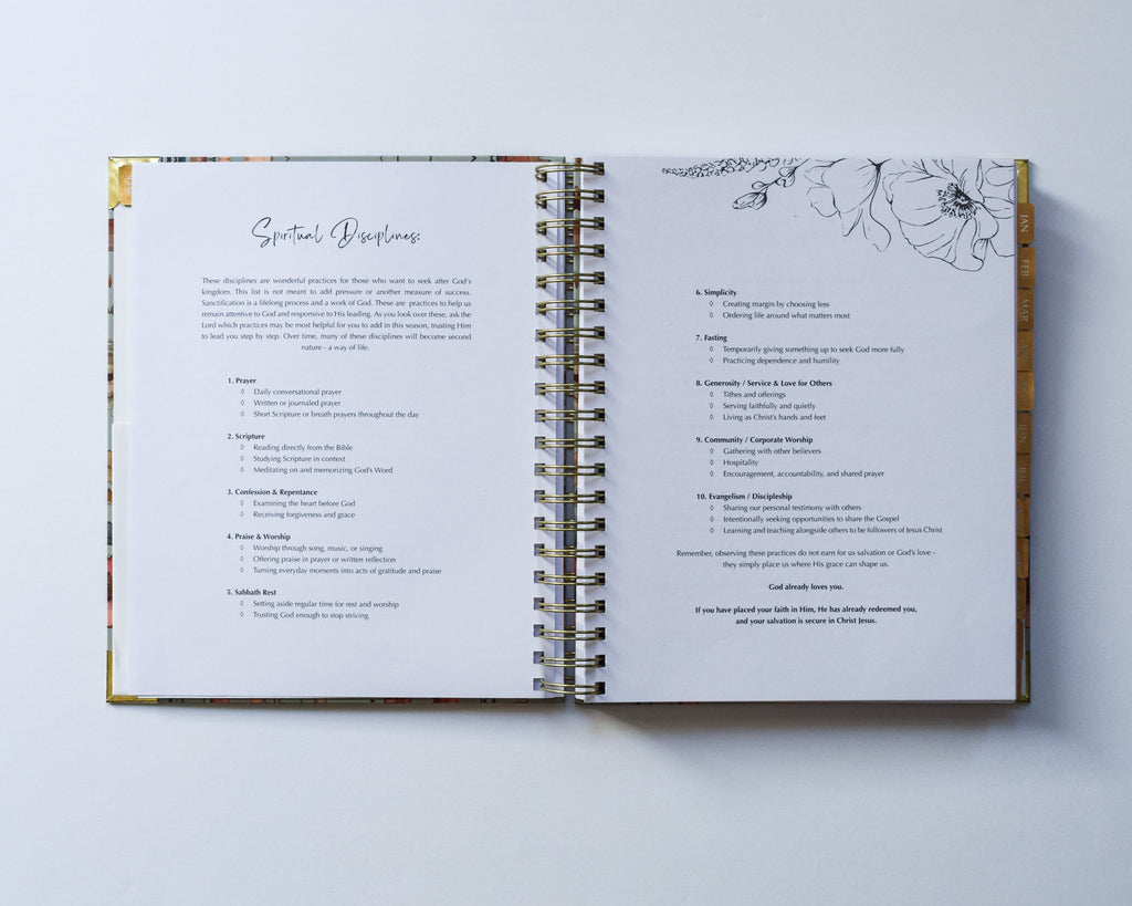 2027 Simply Seeking Him Planner