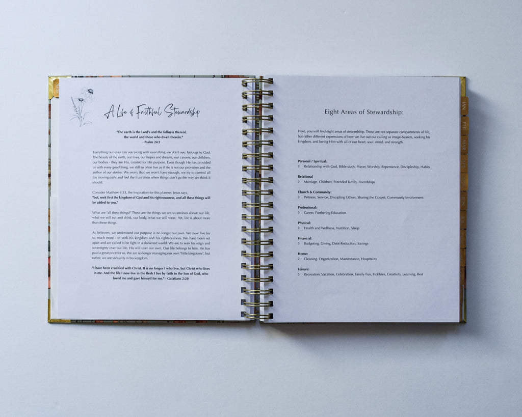 2027 Simply Seeking Him Planner