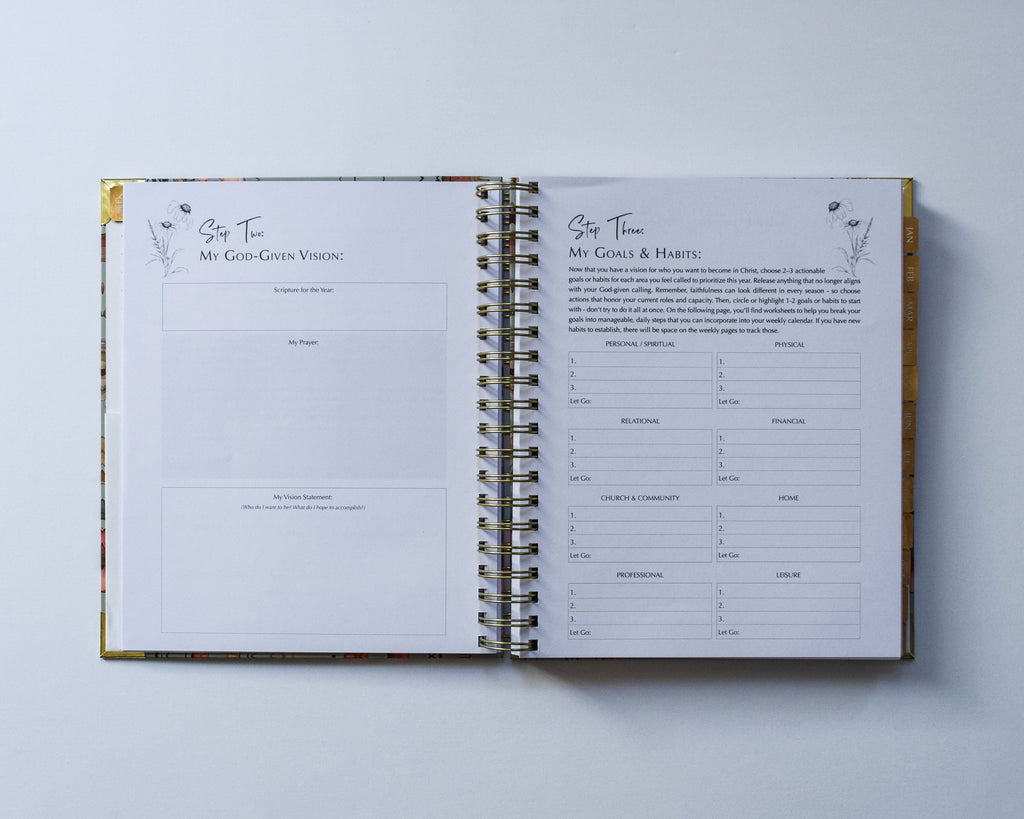 2027 Simply Seeking Him Planner