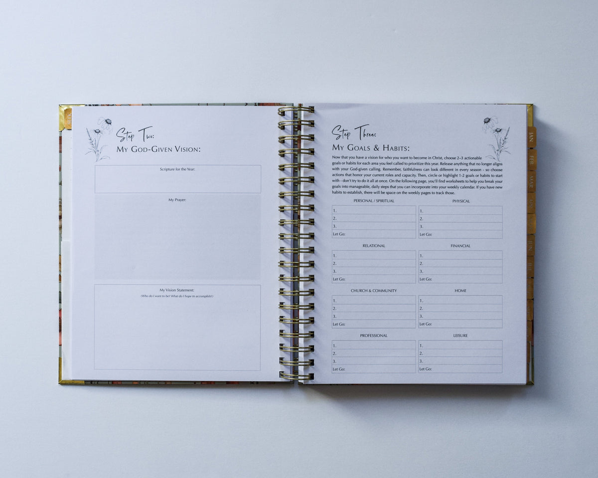 2027 Simply Seeking Him Planner