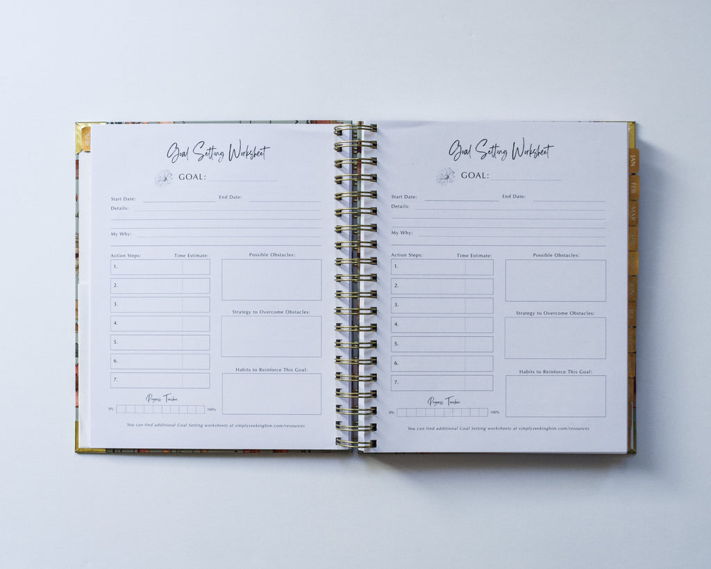 2027 Simply Seeking Him Planner