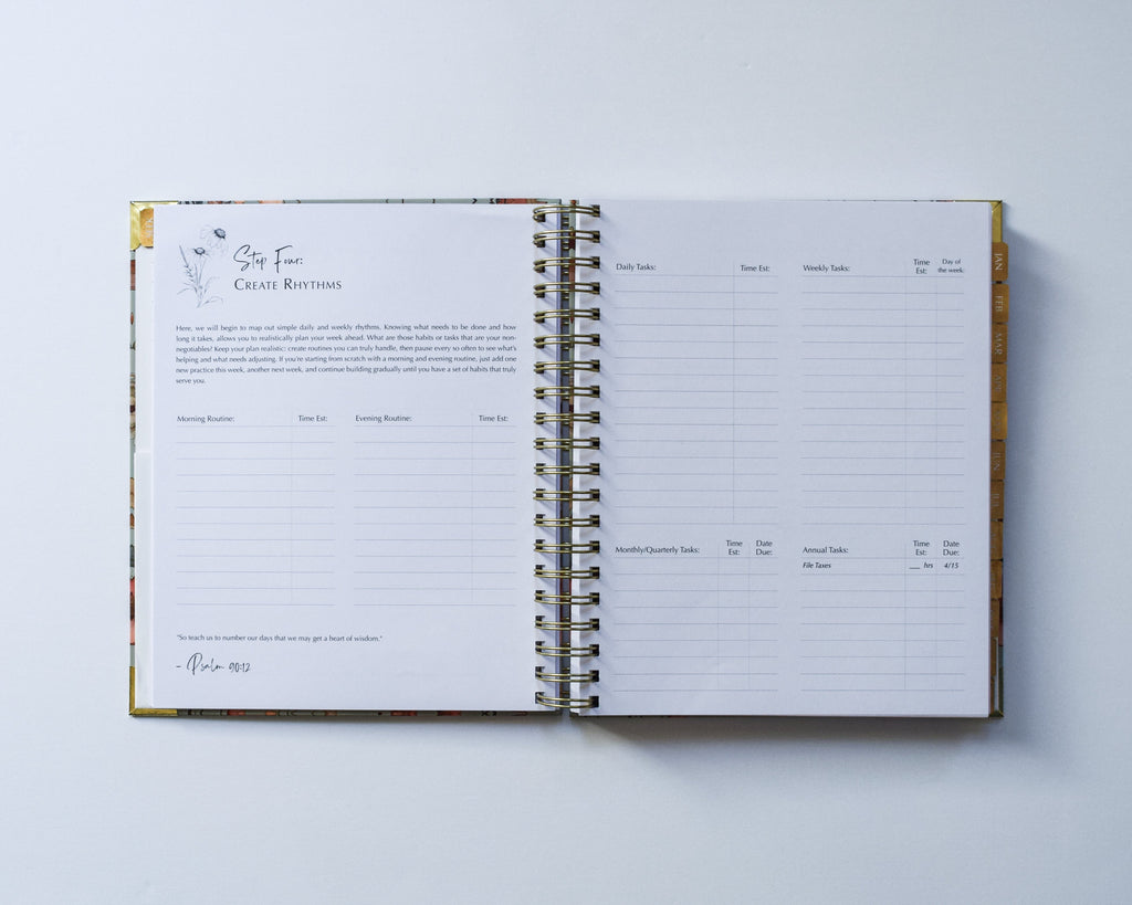 2027 Simply Seeking Him Planner