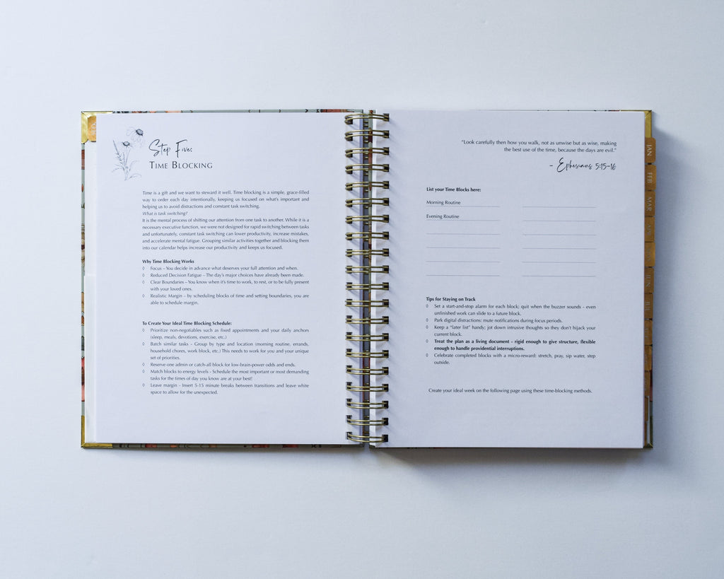 2027 Simply Seeking Him Planner