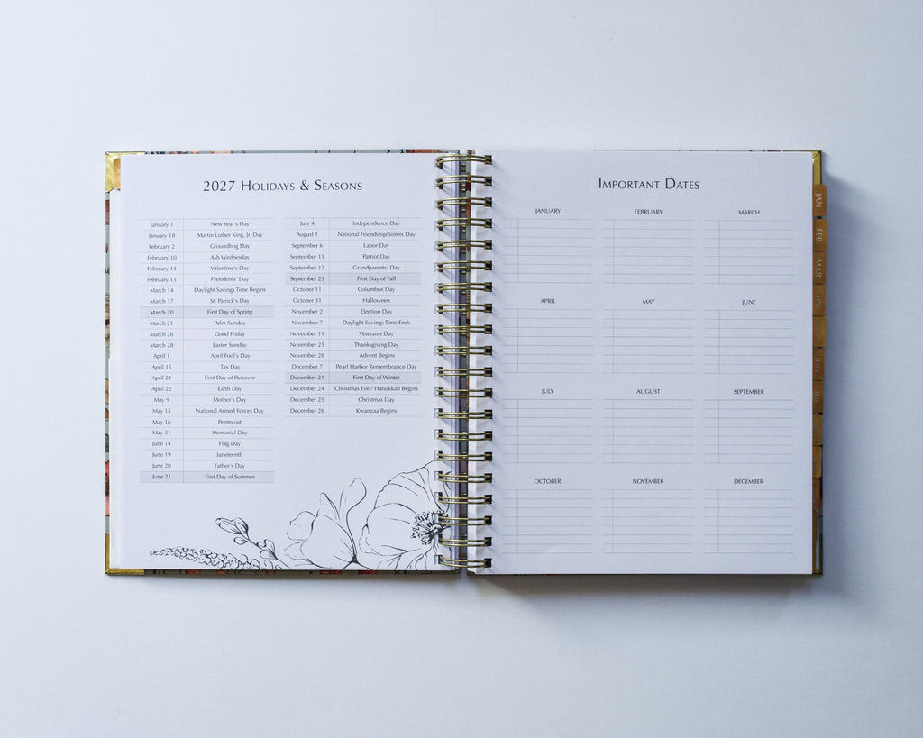 2027 Simply Seeking Him Planner