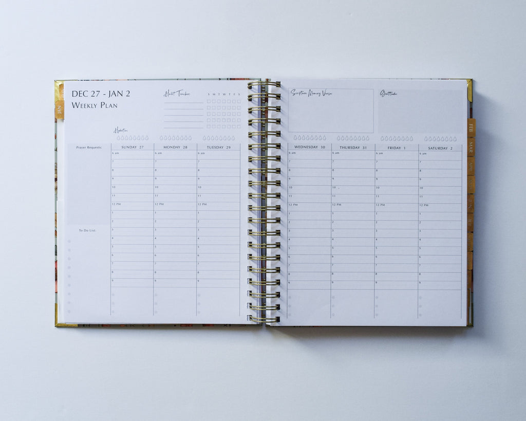 2027 Simply Seeking Him Planner