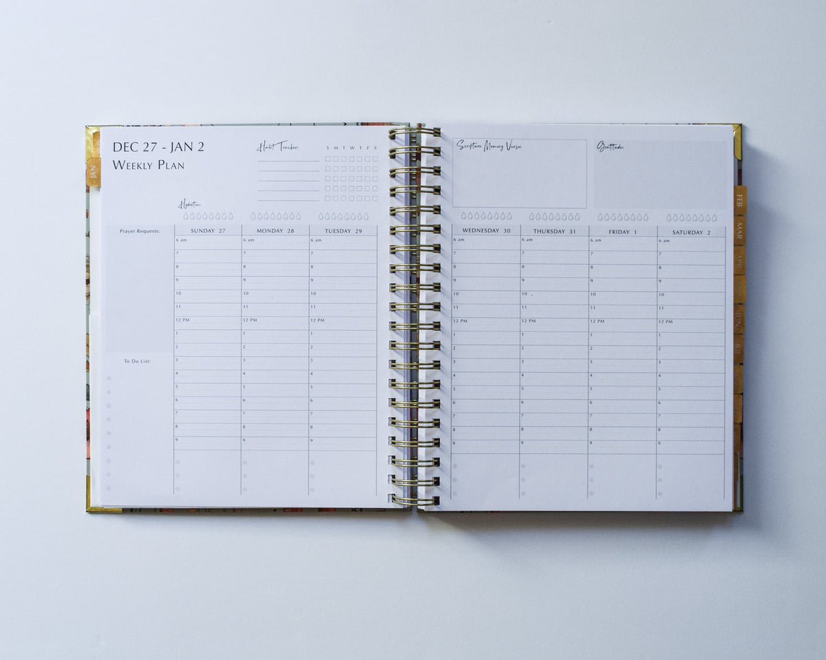 2027 Simply Seeking Him Planner