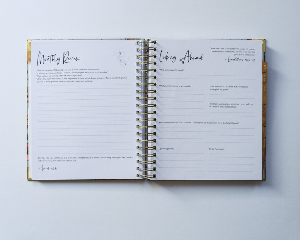 2027 Simply Seeking Him Planner