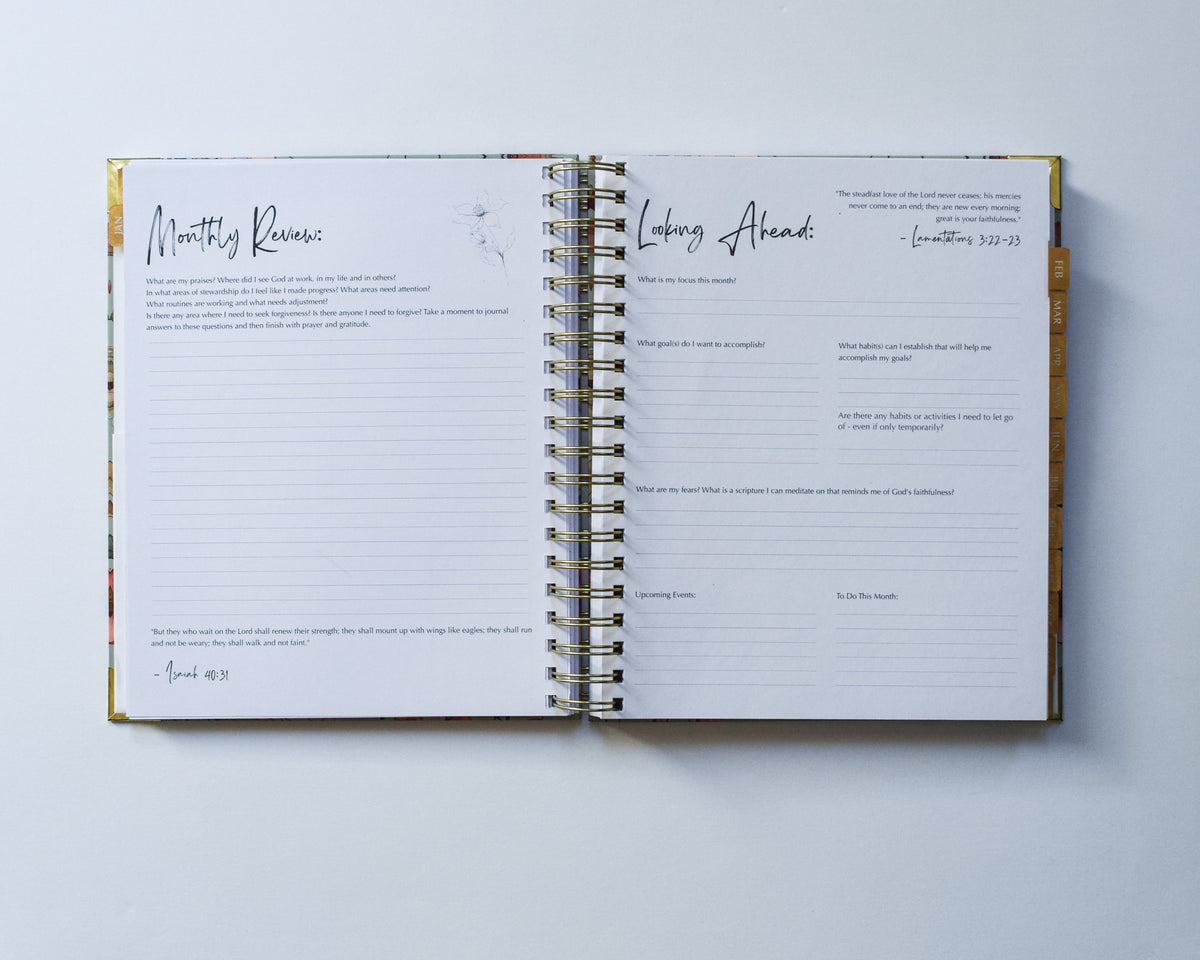 2027 Simply Seeking Him Planner