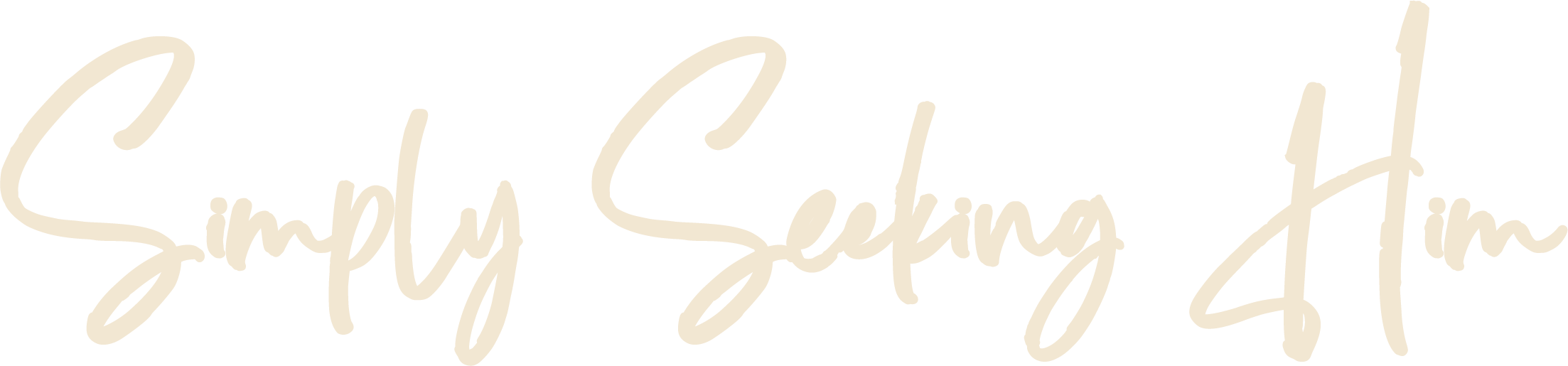 Simply Seeking Him Studio